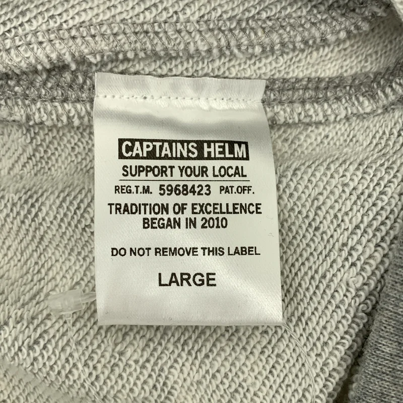 CAPTAINS HELM / キャプテンズヘルム | LOCALS LOGO SWEAT PANTS / ドローストリング スウェット パンツ | L | メンズ