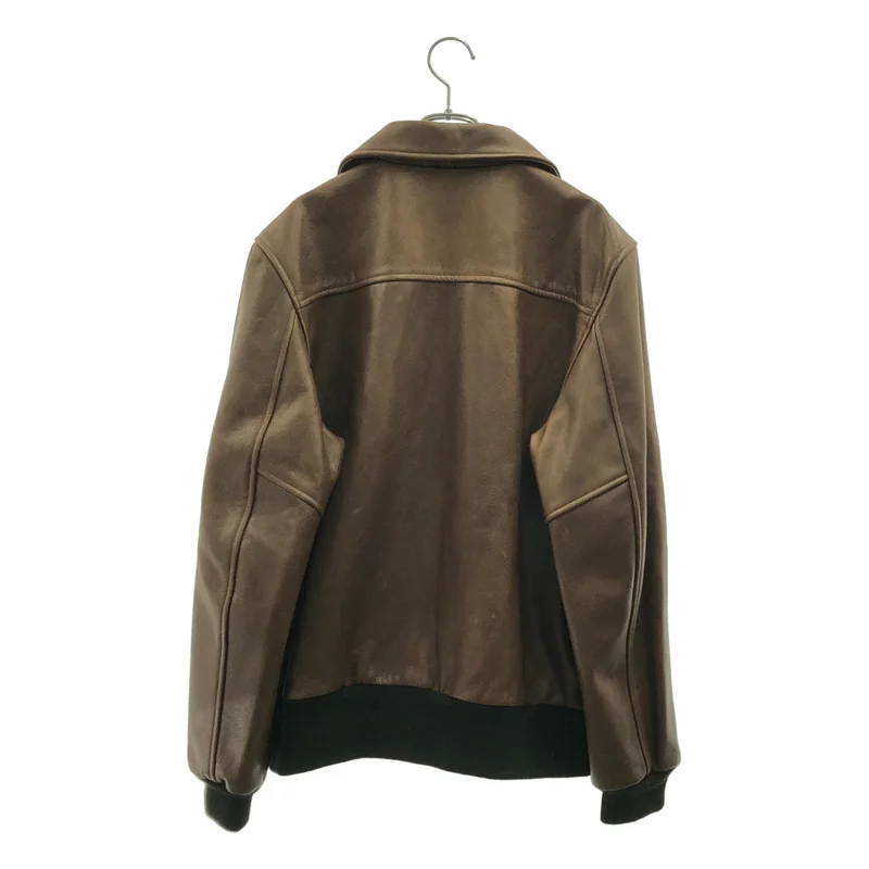 NOAH / ノア | ×Golden Bear / A-2 Leather Jacket レザー フライトジャケット | L | メンズ