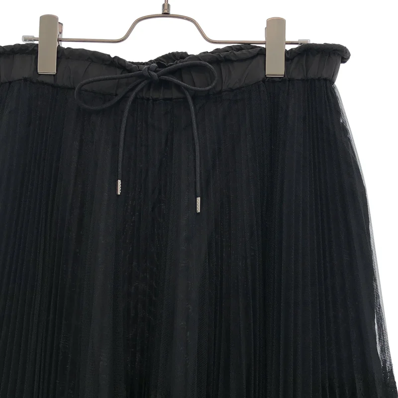sacai / サカイ | レース プリーツ ロングスカート | 3 | レディース