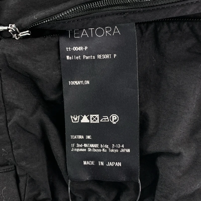 TEATORA / テアトラ | Wallet Pants RESORT P / ドローストリング ウォレットパンツ | 1 | メンズ