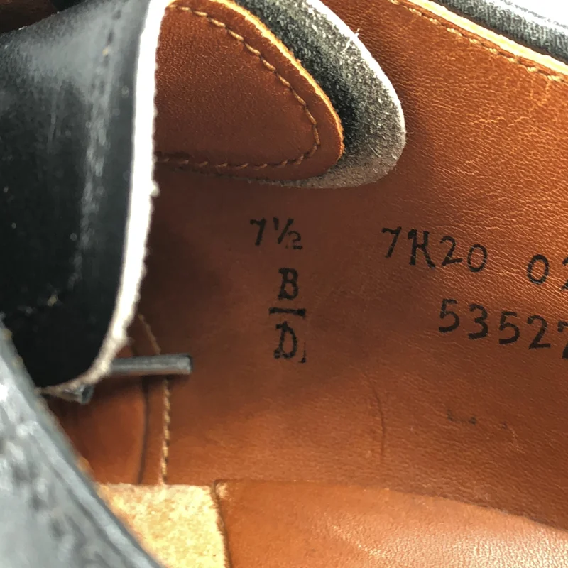 ALDEN / オールデン | × BEAMS PLUS / MUNSON OXFORD CALF / 別注 マンソン オックスフォード レザー プレーントゥ レースアップシューズ | 7 1/2 | メンズ