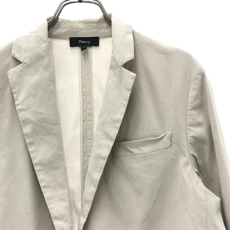 theory / セオリー | ECO CRUNCH WASH リネン ジャケット | 0 | レディース