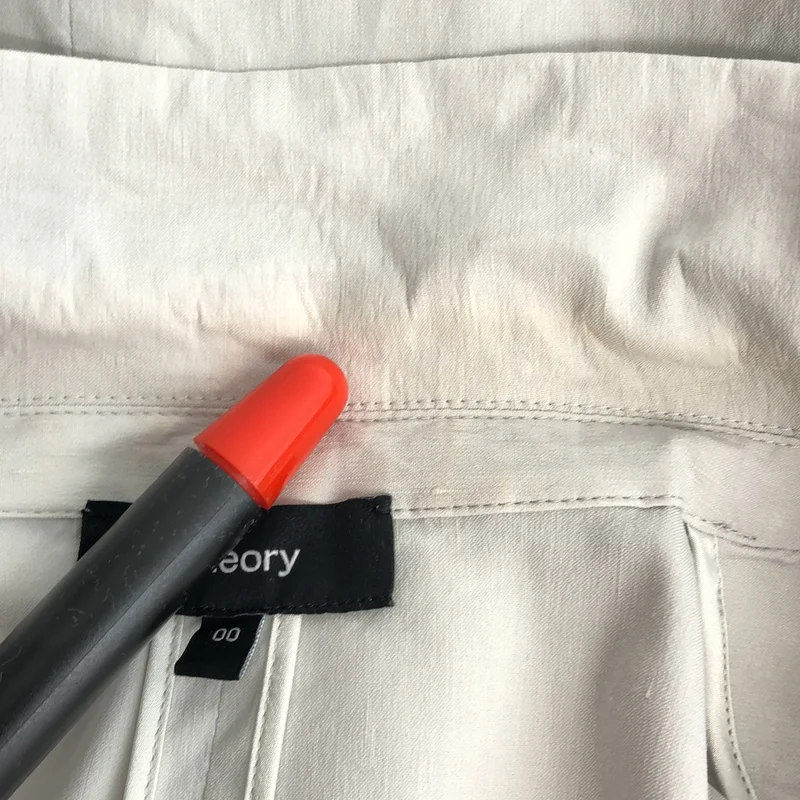 theory / セオリー | ECO CRUNCH WASH リネン ジャケット | 0 | レディース