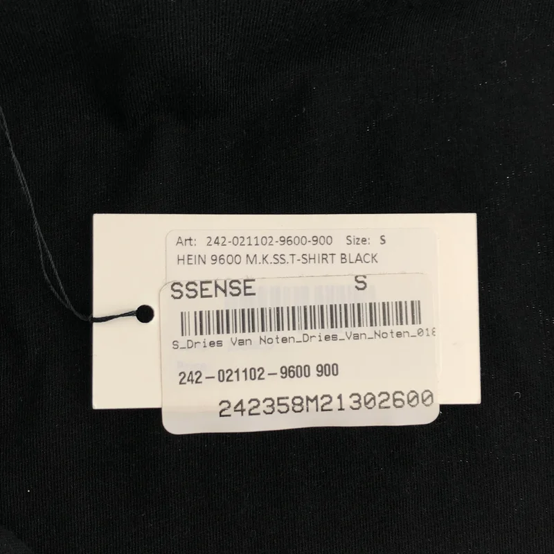 DRIES VAN NOTEN / ドリスヴァンノッテン | オーバーシルエット Tシャツ カットソー | small | メンズ