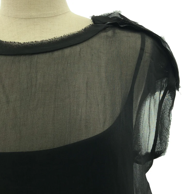 LANVIN / ランバン | ショルダージップ ドレス ワンピース | XS | レディース