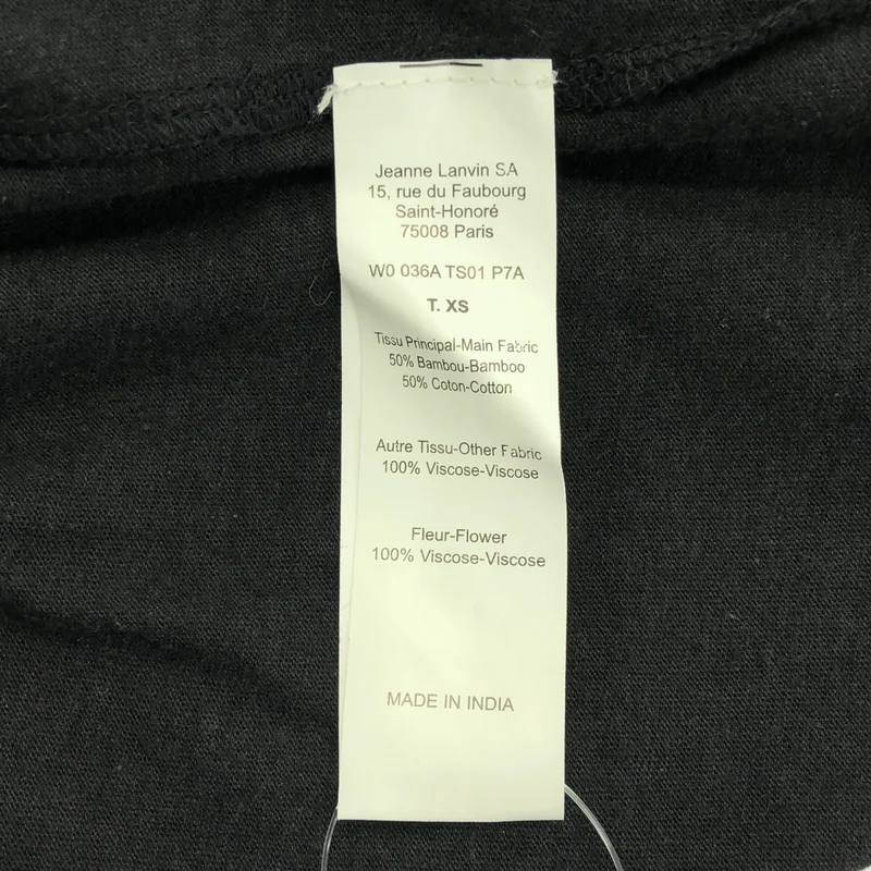 LANVIN / ランバン | ショルダージップ ドレス ワンピース | XS | レディース