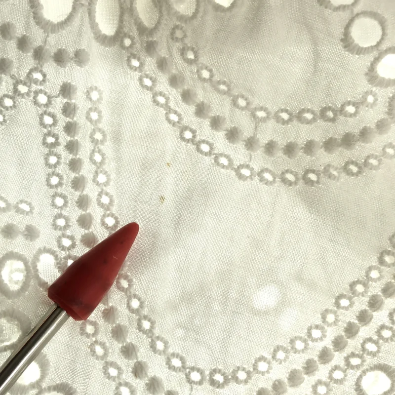 ne Quittez pas / ヌキテパ | COTTON VOILE DOT HEMLA BL 刺しゅうブラウス 010131GT1 |