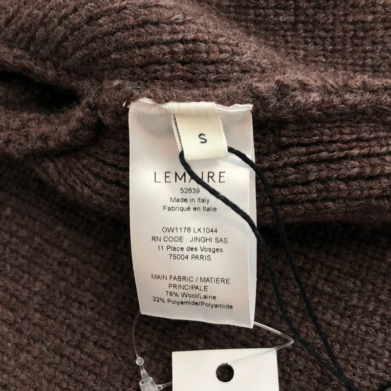 LEMAIRE / ルメール | FELTED BLOUSON ニットジャケット | S | レディース