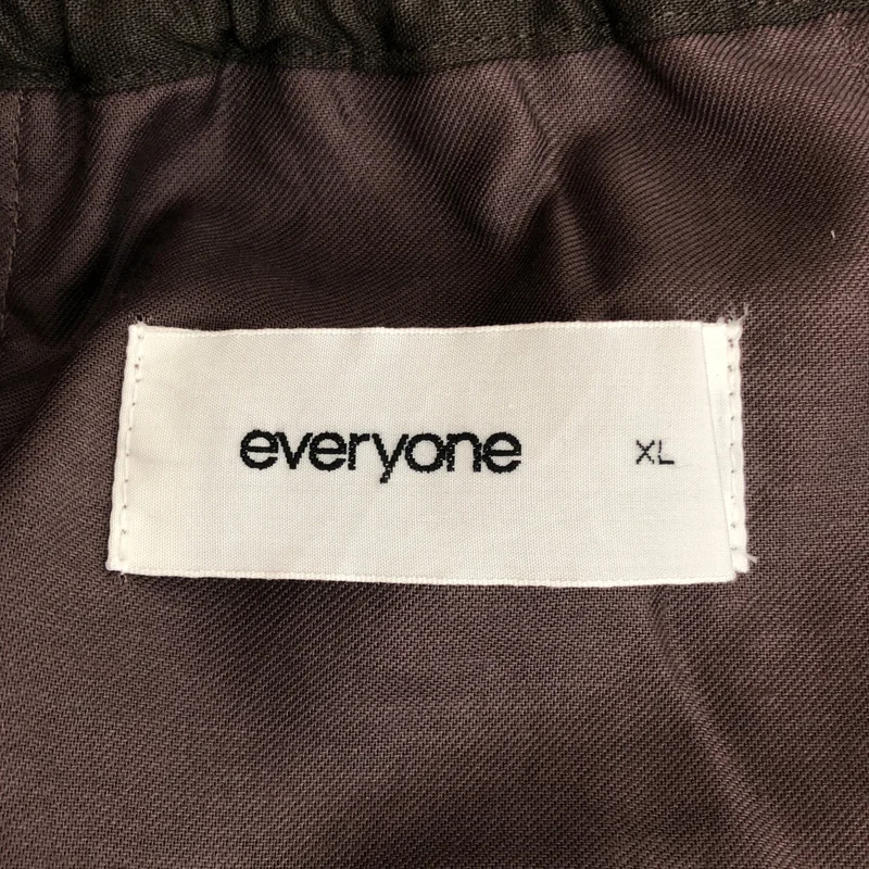 everyone / エブリワン | 2026SS | リネン混 イージーパンツ | XL | メンズ