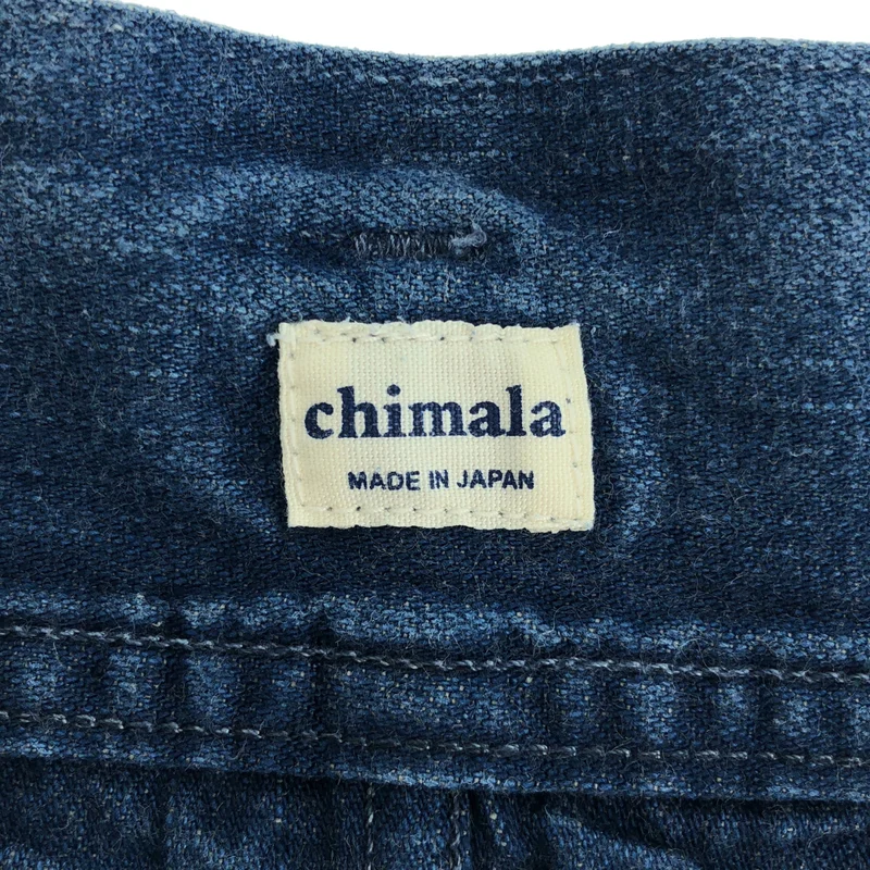 chimala / チマラ | タックワイド テーパードデニムパンツ | 28 | レディース