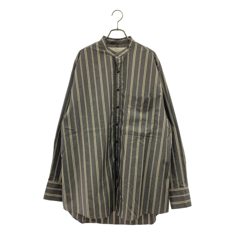 TODAYFUL / トゥデイフル | 2023AW | Stripe Over Shirts / コットン ストライプ オーバーシャツ | F | レディース