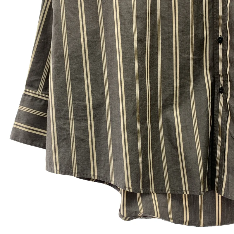 TODAYFUL / トゥデイフル | 2023AW | Stripe Over Shirts / コットン ストライプ オーバーシャツ | F | レディース