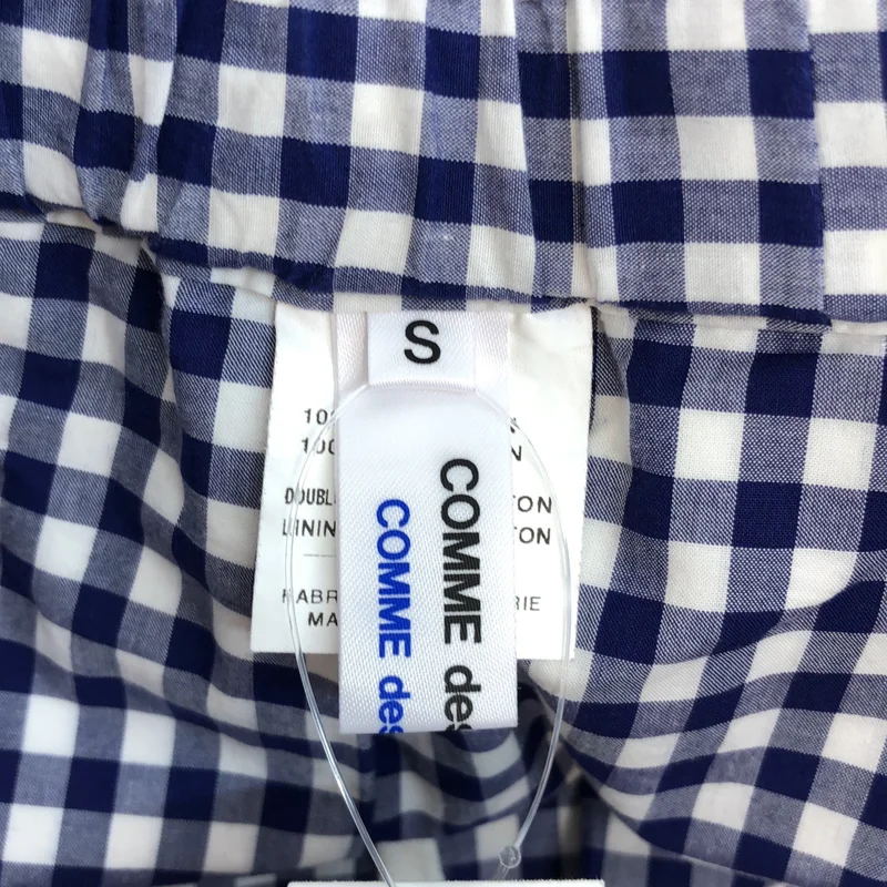 COMME des GARCONS COMME des GARCONS / コムコム | ギンガムチェック スカート S8S013 | S | レディース
