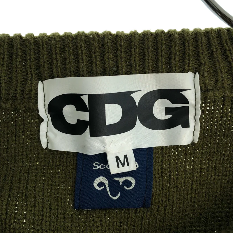 CDG by Comme des Garcons. / シーディージー コムデギャルソン | 2021AW | × Lochaven of Scotland / クルーネックニット | M | メンズ