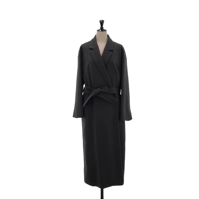 ATON / エイトン | SUPER 160S DOUBLE SAXONY CHESTER FIELD COAT ウール チェスターフィールドコート | 1 | レディース