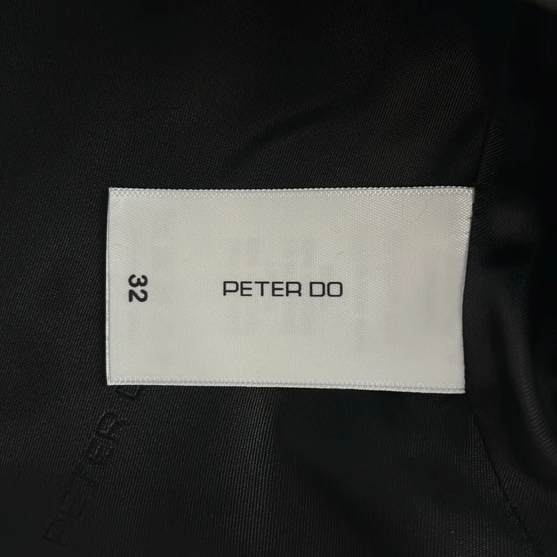 Peter Do / ピーター ドゥ | ノーカラー ボレロ ジャケット | 32 | レディース