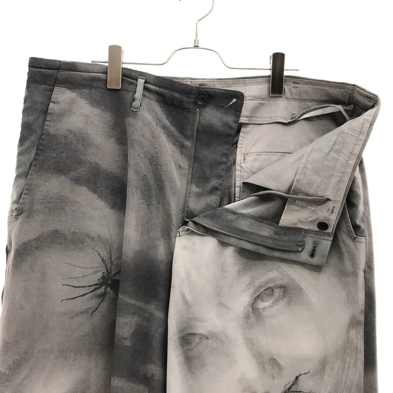 YOHJI YAMAMOTO POUR HOMME / ヨウジヤマモトプールオム | 2020SS | 内田すずめ 蜘蛛の抱擁 パンツ HN-P30-512 | 3 | メンズ