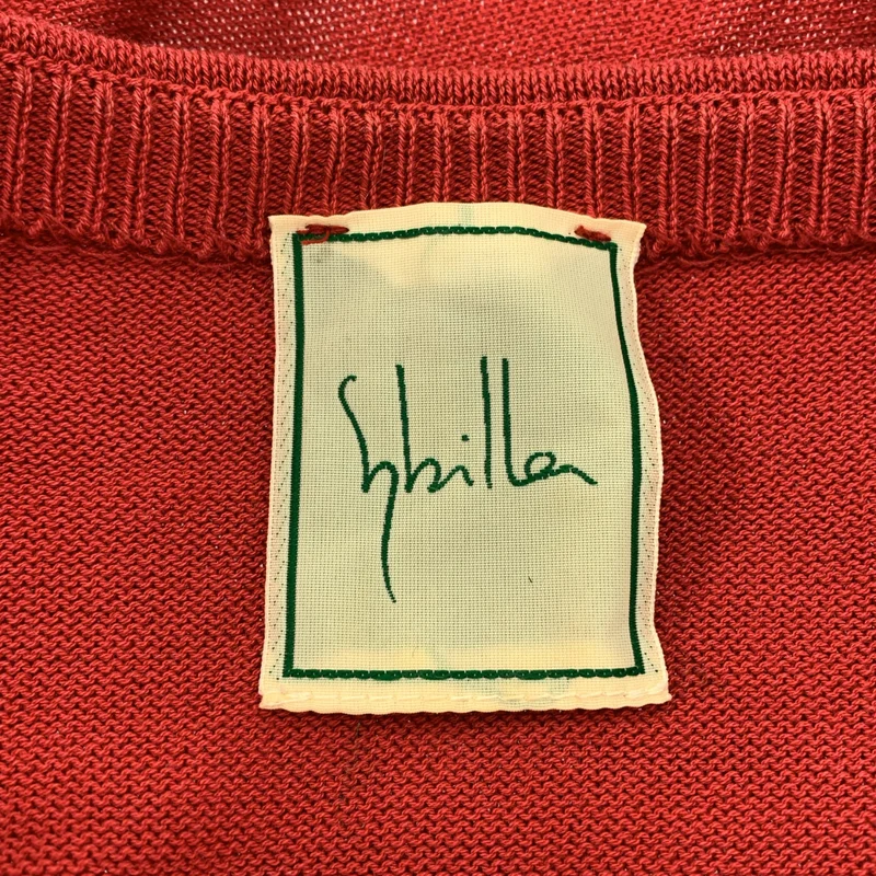 SYBILLA / シビラ | アンサンブル セット / コットン フラワーエンブロイダリー カーディガン / ノースリーブ トップス | M | レディース