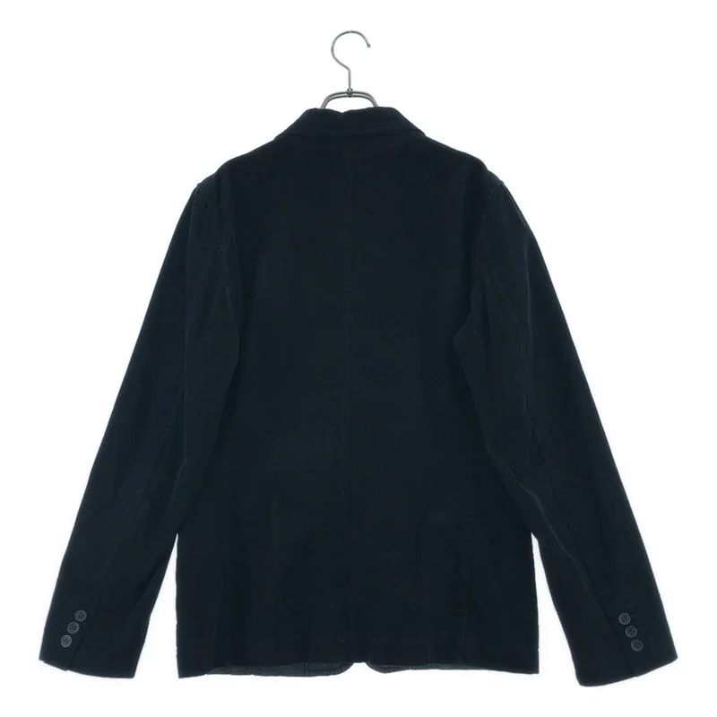 BLACK COMME des GARCONS / ブラックコムデギャルソン | 2013AW | コーデュロイ ペイズリージャガード 切替 テーラードジャケット | L | メンズ