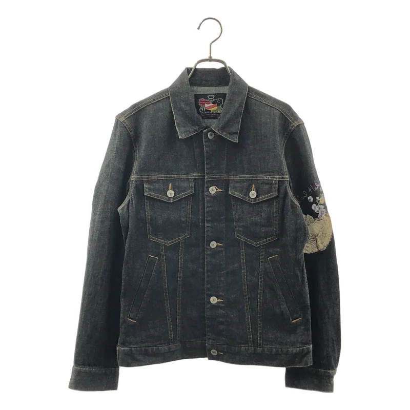 karl helmut / Karl Helm | Bear Embroidery Denim Jacket | S