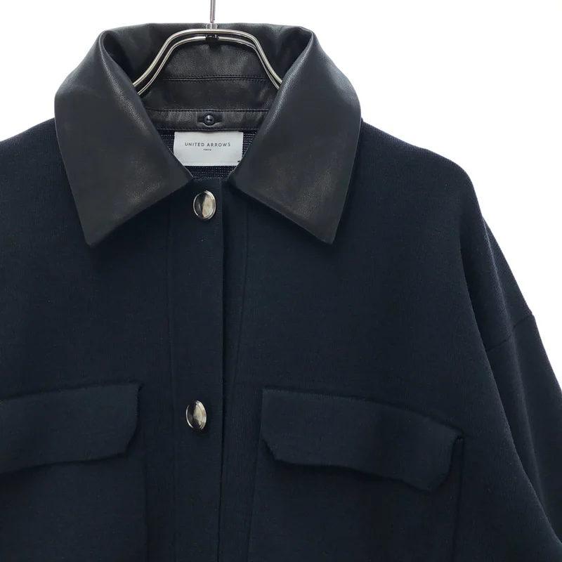 UNITED ARROWS / ユナイテッドアローズ | 2WAY ミラノリブ ニット ジャケット 1528-1-062150 |