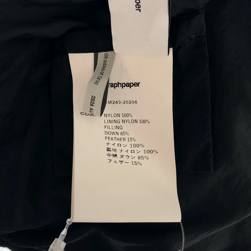 Graphpaper / グラフペーパー | 2024AW | Garment Dyed Down Jacket ダウンジャケット GM243-20206 | 2 | メンズ