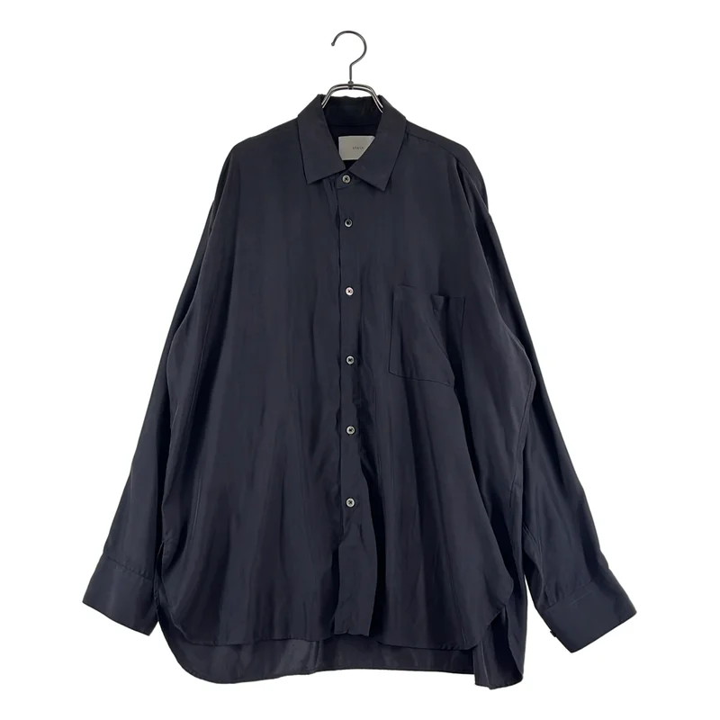 stein / シュタイン | OVERSIZED CUPRO LS SHIRT / キュプラ オーバーサイズドシャツ | S | メンズ