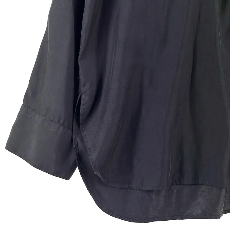 stein / シュタイン | OVERSIZED CUPRO LS SHIRT / キュプラ オーバーサイズドシャツ | S | メンズ