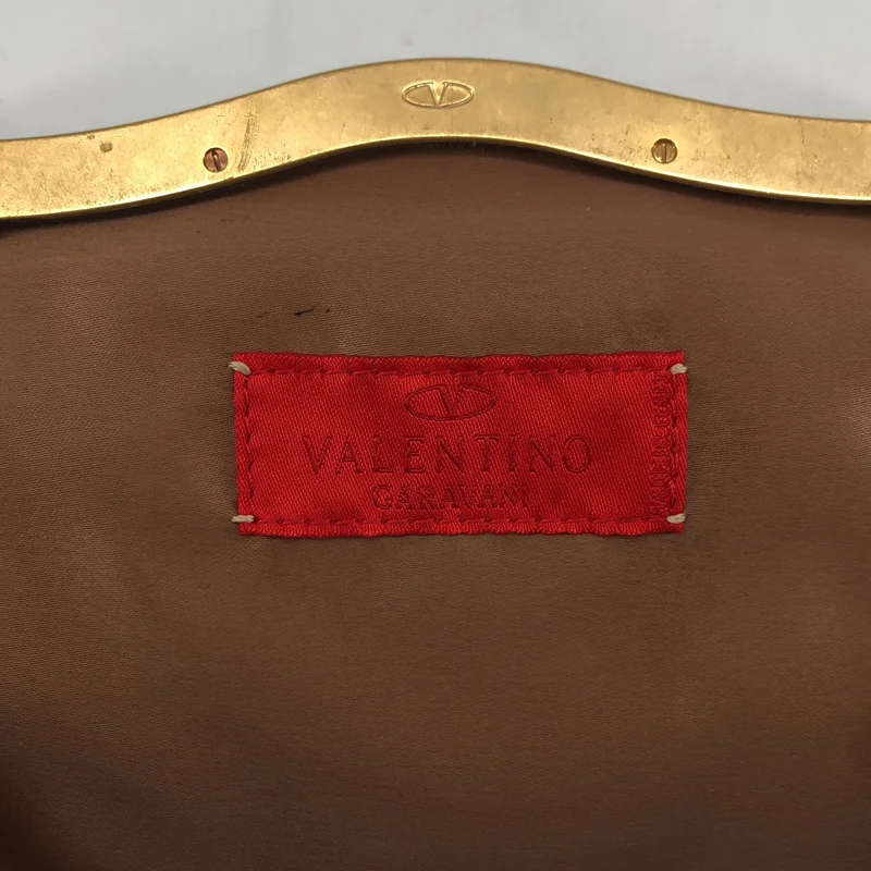 VALENTINO GARAVANI / ヴァレンティノガラヴァーニ | ビーズ装飾 エンブロイダリー チェーン ハンドバッグ |