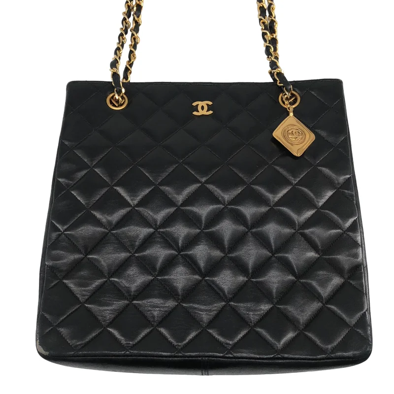CHANEL / シャネル | キルティング マトラッセ チェーン トートバッグ |