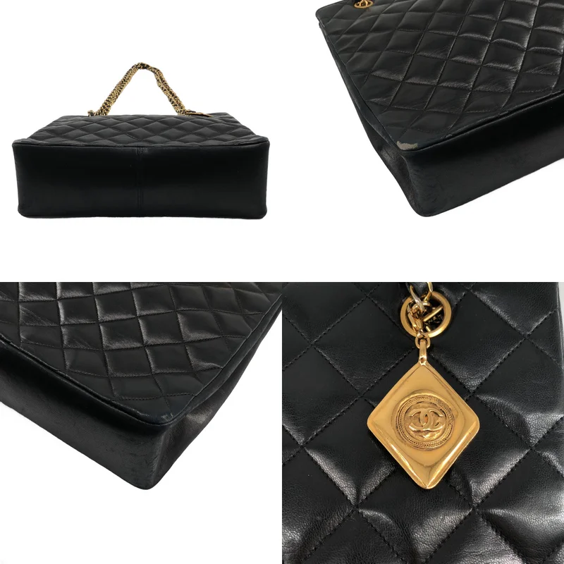 CHANEL / シャネル | キルティング マトラッセ チェーン トートバッグ |