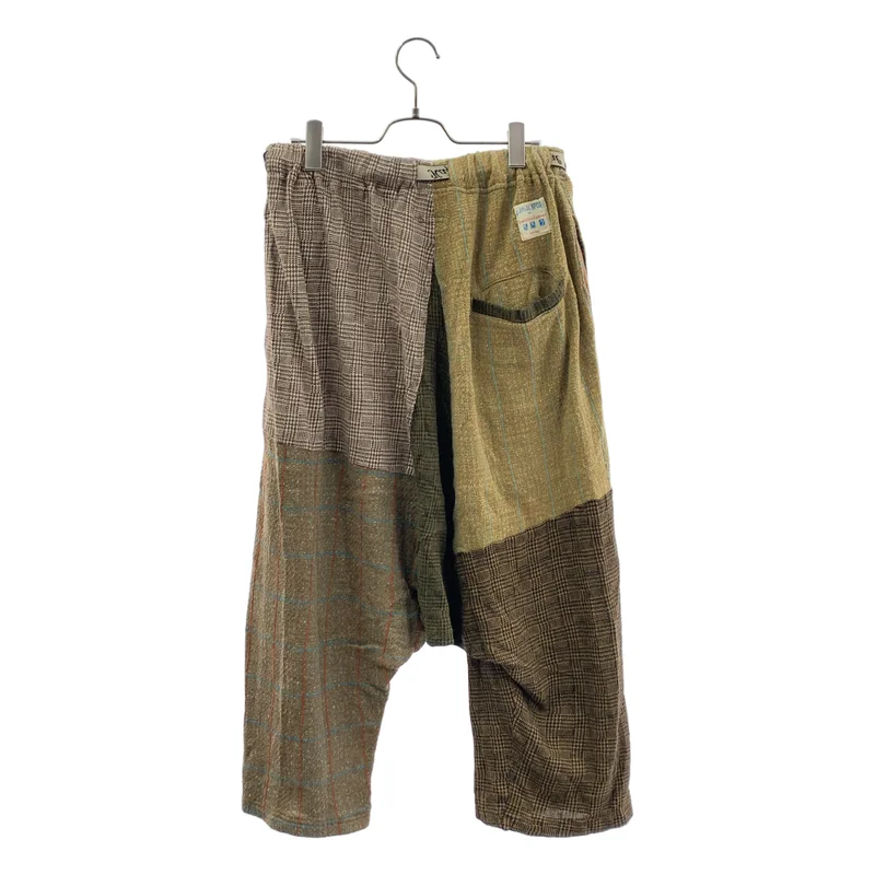 KAPITAL / キャピタル | パッチワーク クロップド サルエルパンツ | 3 | メンズ
