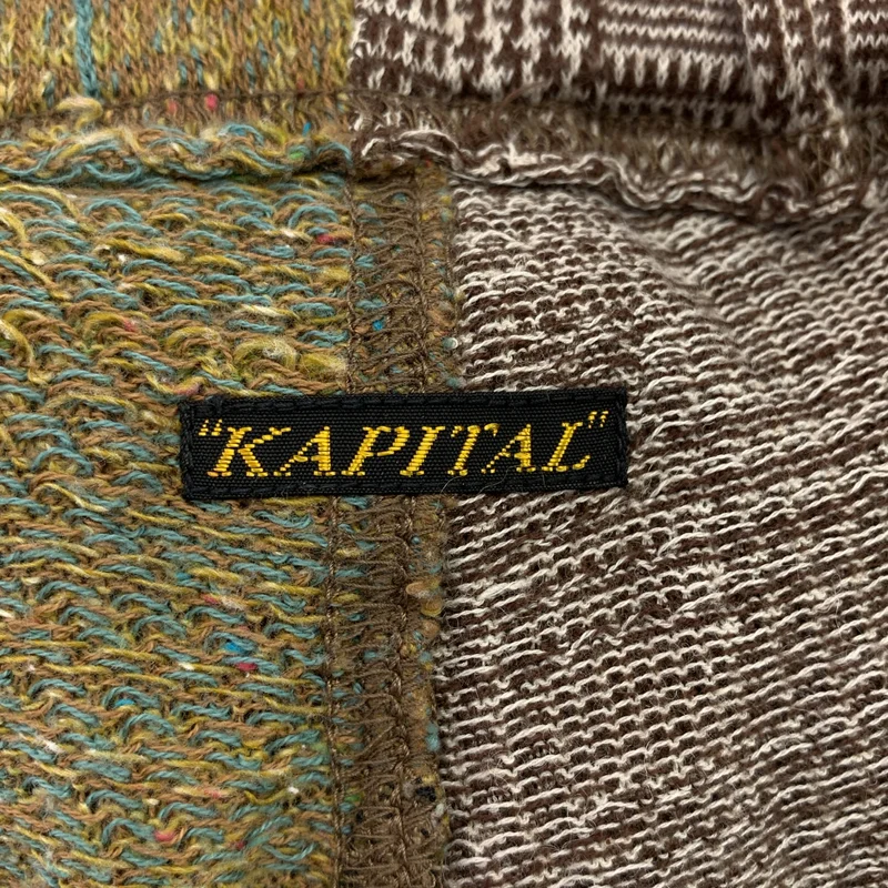 KAPITAL / キャピタル | パッチワーク クロップド サルエルパンツ | 3 | メンズ