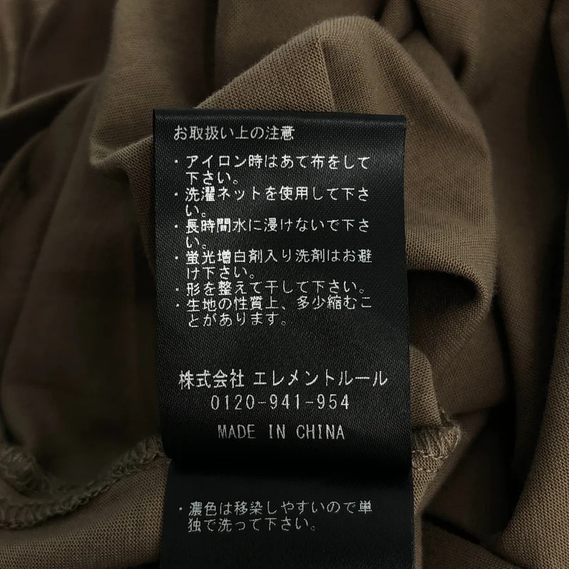 Chaos / カオス | スキッパー ノースリーブ カットソー | F | レディース