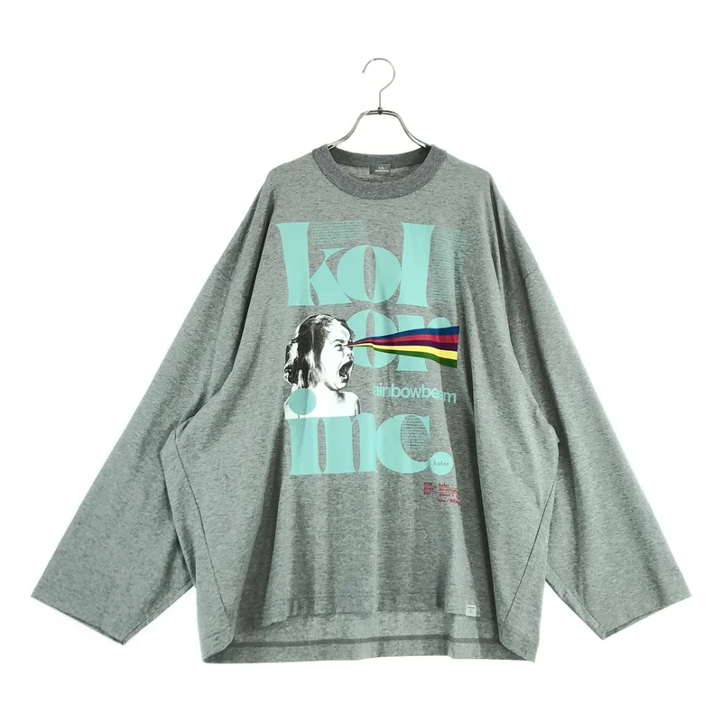 kolor BEACON / カラービーコン | rainbowbeam ロングスリーブTシャツ | 1 | メンズ