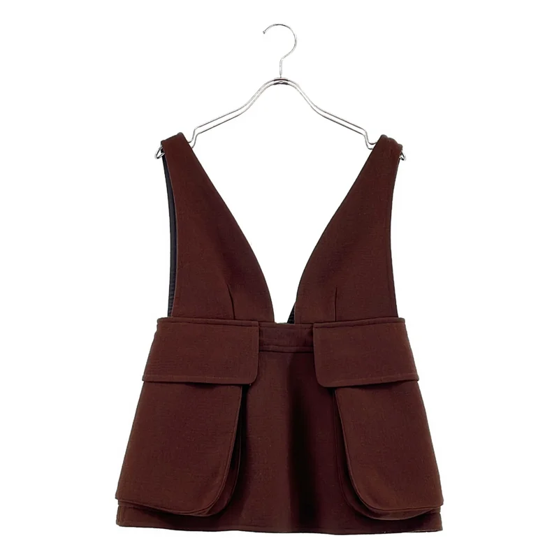 FUMIKA UCHIDA / フミカウチダ | DOUBLE FACED BRALETTE TOP ウール