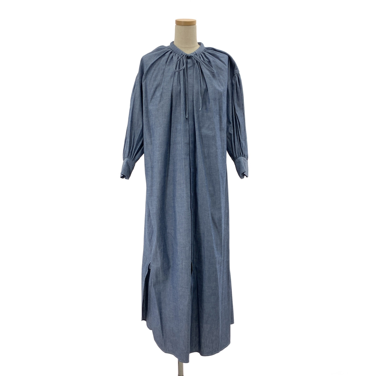 美品 HYKE ハイク バルーンスリーブ シャンブレー シャツワンピース 美品】 HYKE / ハイク | 2024SS | ReStyle Archives #3 BALLOON SLEEVE