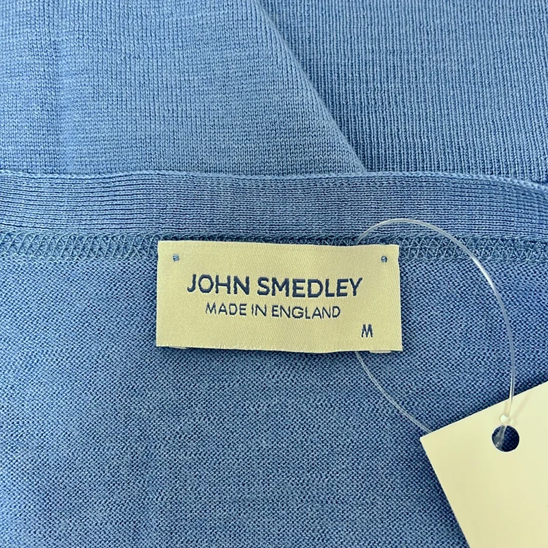 JOHN SMEDLEY / ジョンスメドレー | メリノウール Vネックカーディガン | M | メンズ