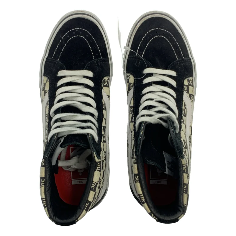 SUPREME / シュプリーム | ×Vans / Checker Logo Sk8-Hi チェッカー ロゴ スケート ハイカットスニーカー | 27.5 | メンズ