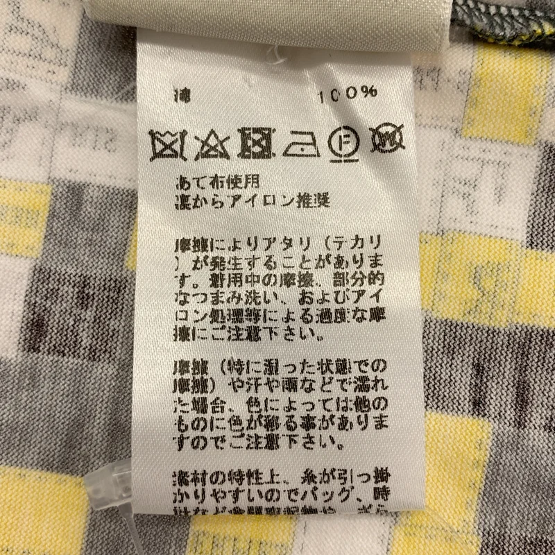 HERMES / エルメス | ボリュデュック コットン 総柄 ワンピース | 40 | レディース