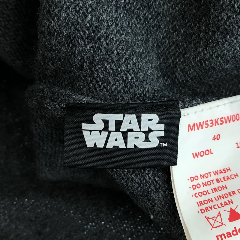 MUVEIL WORK / ミュベールワーク | × STAR WARS / ウール R2-D2 クルーネックニット | 40 | レディース