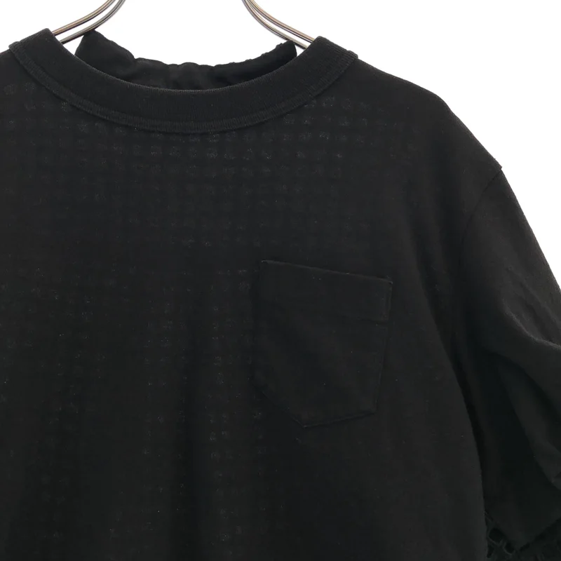 sacai / サカイ | メッシュドッキング プルオーバー 24-07166 | 1 | レディース