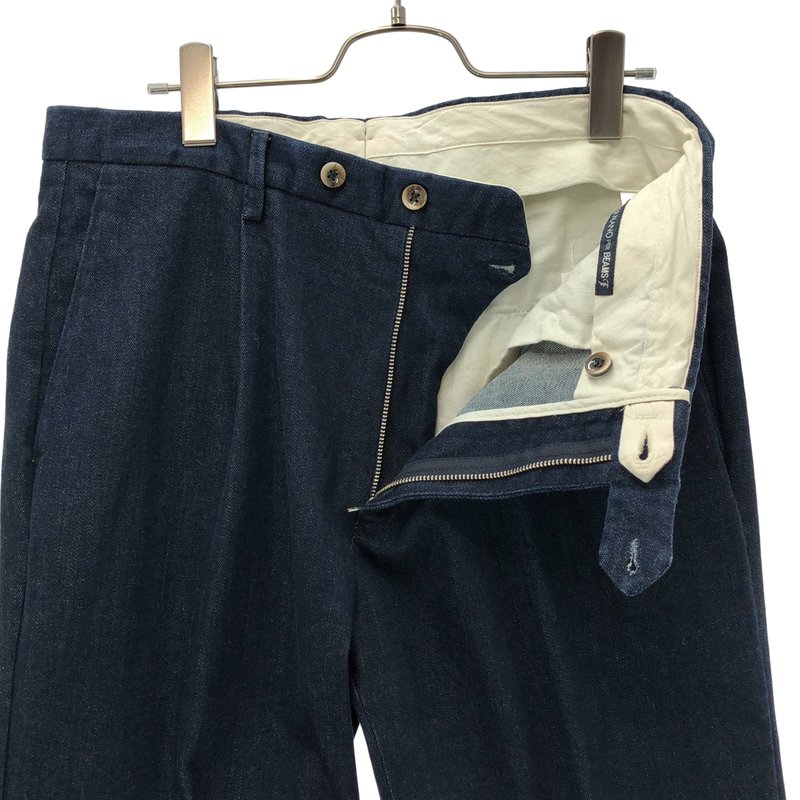 BEAMS F / ビームスエフ | × GERMANO / 別注 ワイドデニムスラックス | 48 | メンズ