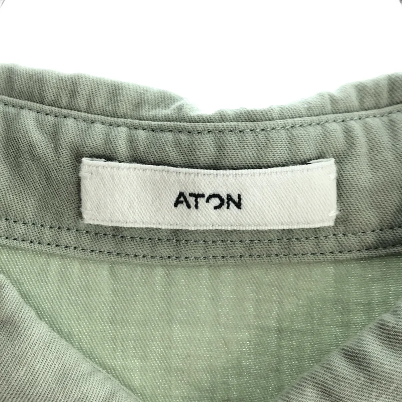 ATON / エイトン | SUVIN BROAD スタンダードシャツ | 4 | メンズ