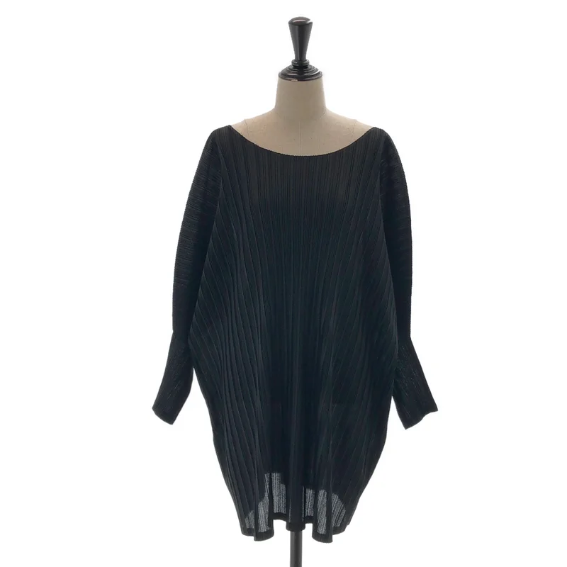 PLEATS PLEASE ISSEY MIYAKE / プリーツプリーズイッセイミヤケ | オーバーシルエット ボリューム チュニック トップス | 3 | レディース