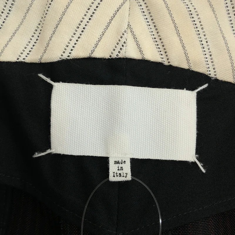 Maison Margiela / メゾンマルジェラ | 2021SS | ウールストライプ サイドラインパンツ | 50 | メンズ
