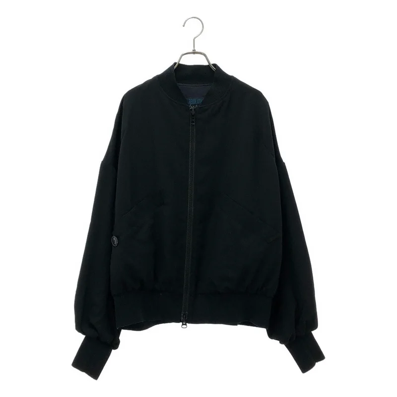 REGULATION Yohji Yamamoto / レギュレーションヨウジヤマモト | 2018AW | ウールギャバ ボンバージャケット | 2 | メンズ