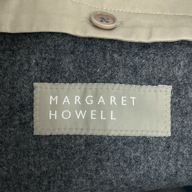 MARGARET HOWELL / マーガレットハウエル | ベルテッド トレンチコート / ライナー着脱可 | 1 | レディース