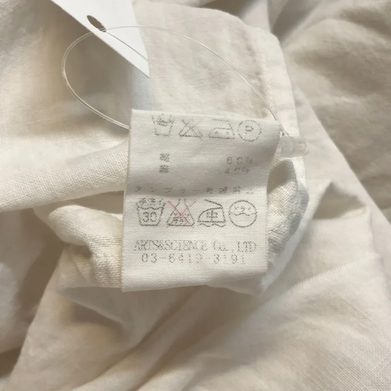 ARTS&SCIENCE / アーツアンドサイエンス | コットン リネン 七分袖ワンピース | 1 | レディース