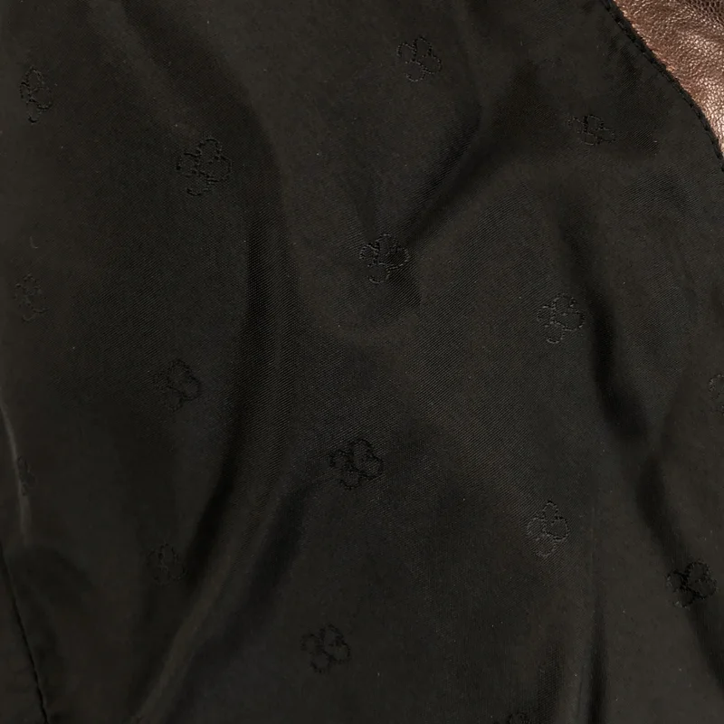 DRESS33 / ドレスサーティースリー | 羊革 ラムレザー ラビットファー ジップ ジャケット | 46 | メンズ